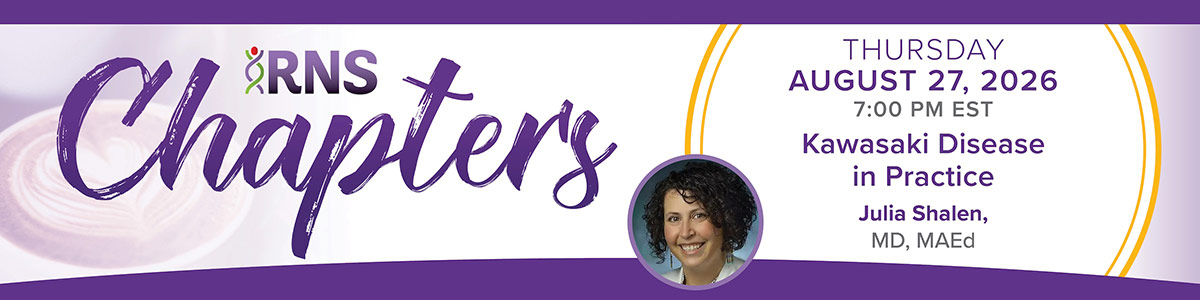 RNS Pediatric Chapter Meeting - Aug 27, 2026