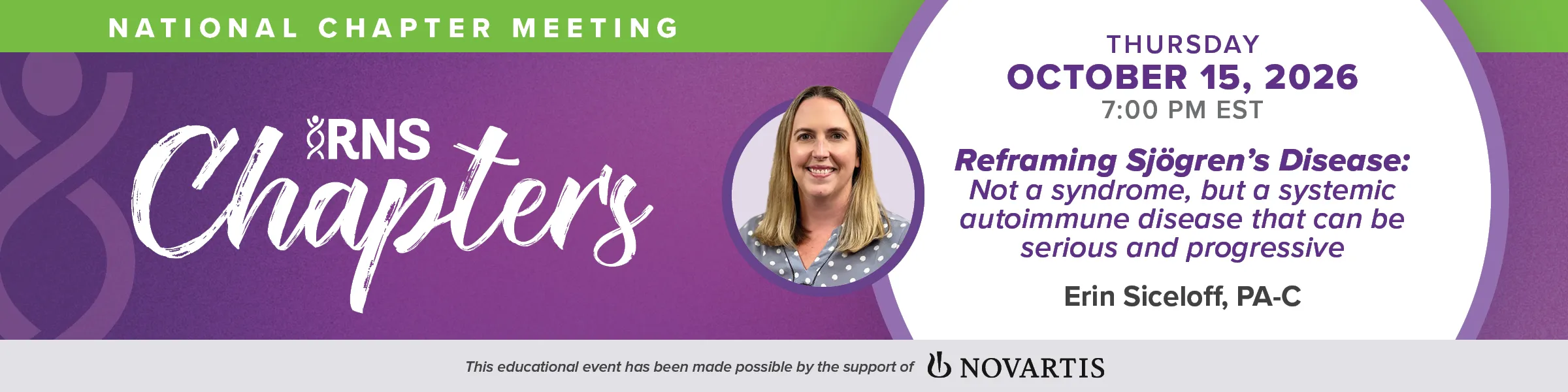 RNS National Chapter Meeting - Oct. 15, 2016