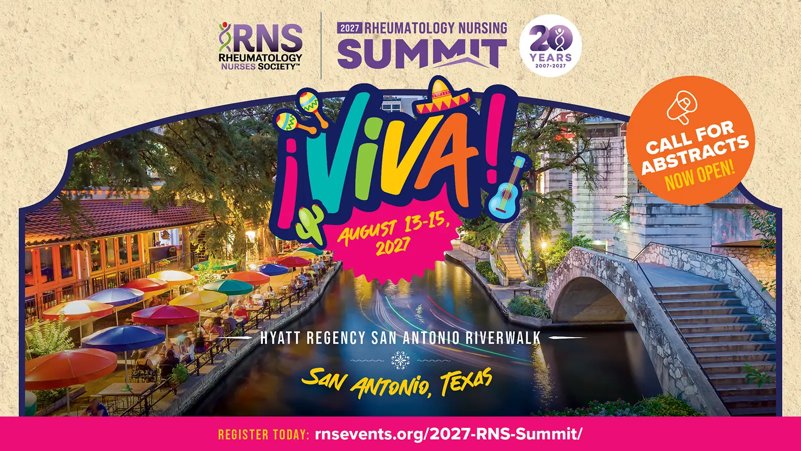 VIVA! RNS Summit 2027 / Aug 13-15